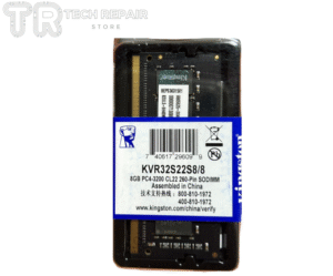 Memoria RAM DDR4-SODIMM 8GB 3200MHZ Kingston -Rendimiento Imparable para tu Notebook