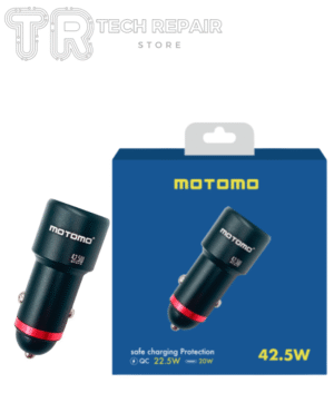 CARGADOR DE AUTO MOTOMO 42.5W