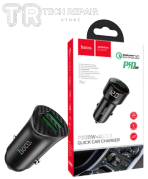 CARGADOR AUTO HOCO Z39 18W